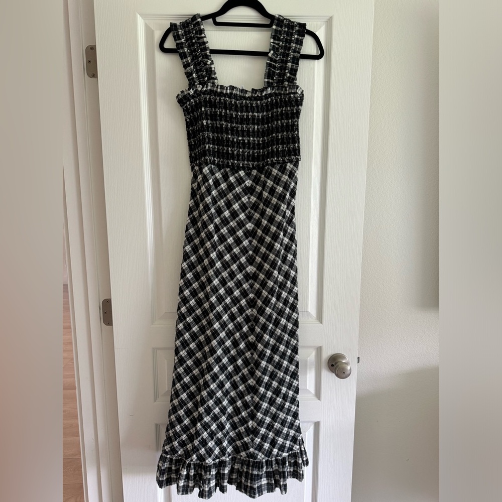 Ganni Seersucker Dress